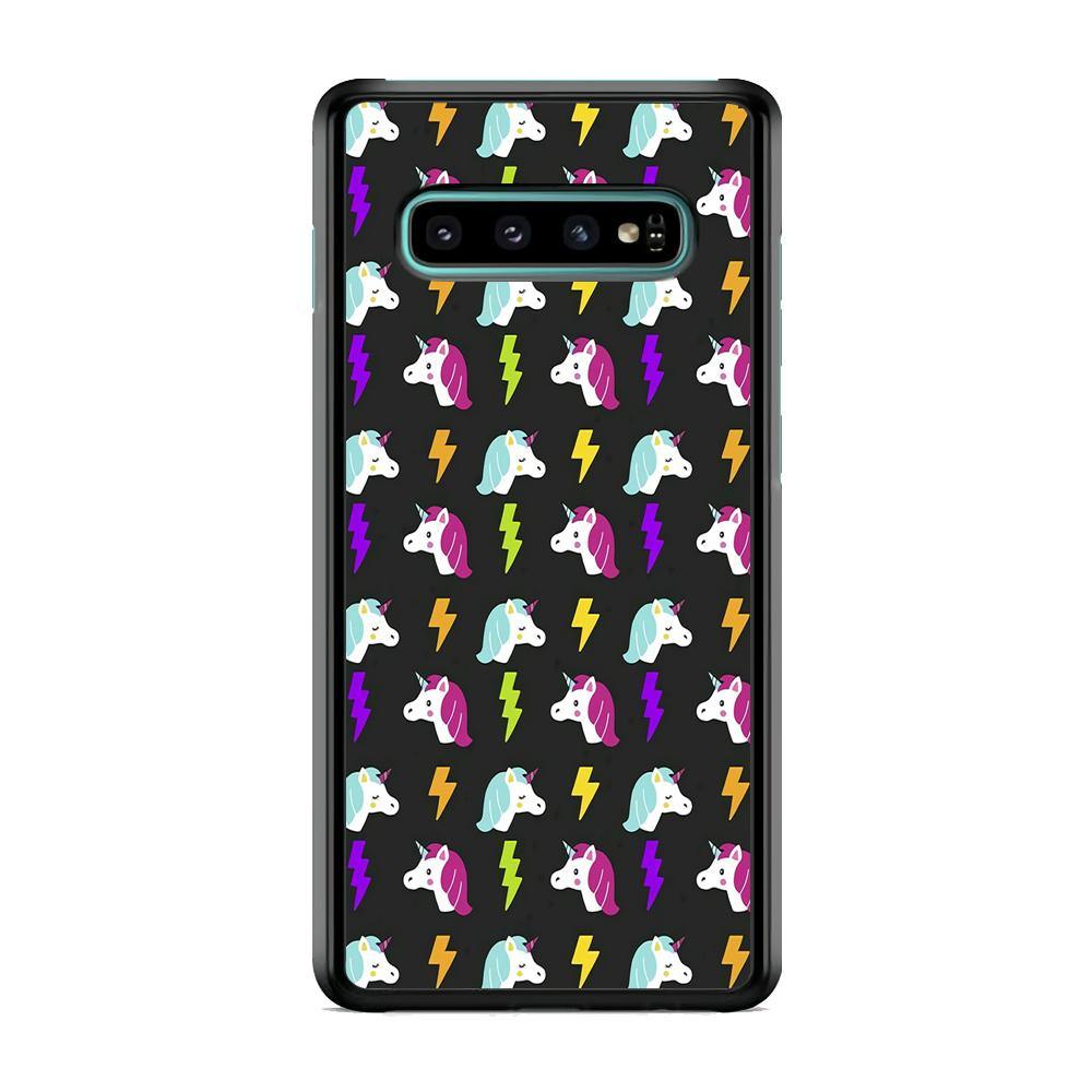 Unicorn Flash Grey Samsung Galaxy S10 Case - ezzyst