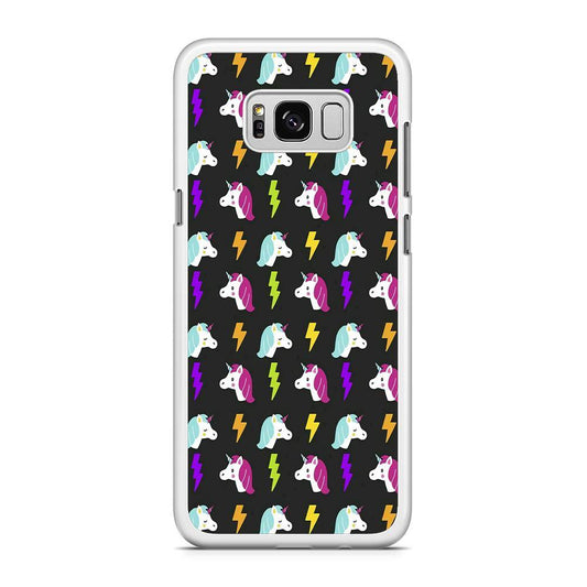 Unicorn Flash Grey Samsung Galaxy S8 Plus Case - ezzyst