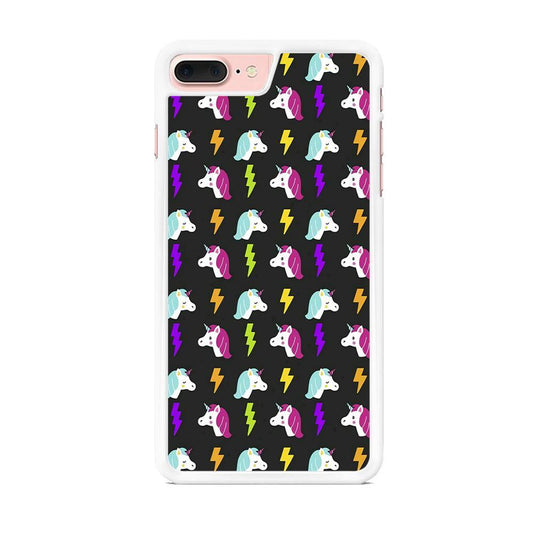 Unicorn Flash Grey iPhone 8 Plus Case - ezzyst