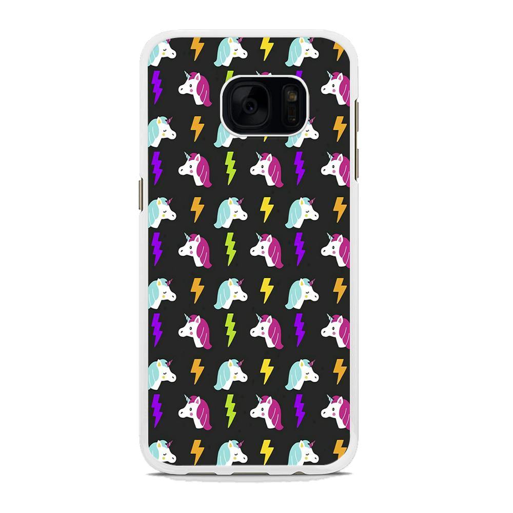 Unicorn Flash Grey Samsung Galaxy S7 Case - ezzyst