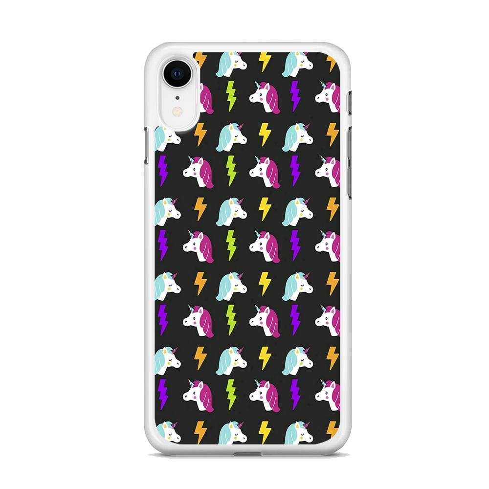 Unicorn Flash Grey iPhone XR Case - ezzyst