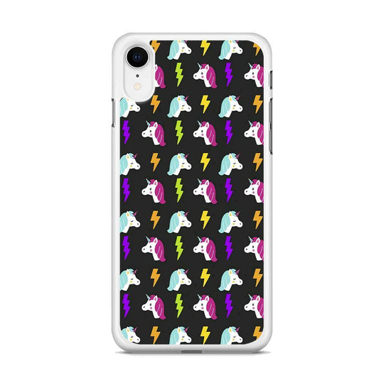 Unicorn Flash Grey iPhone XR Case - ezzyst