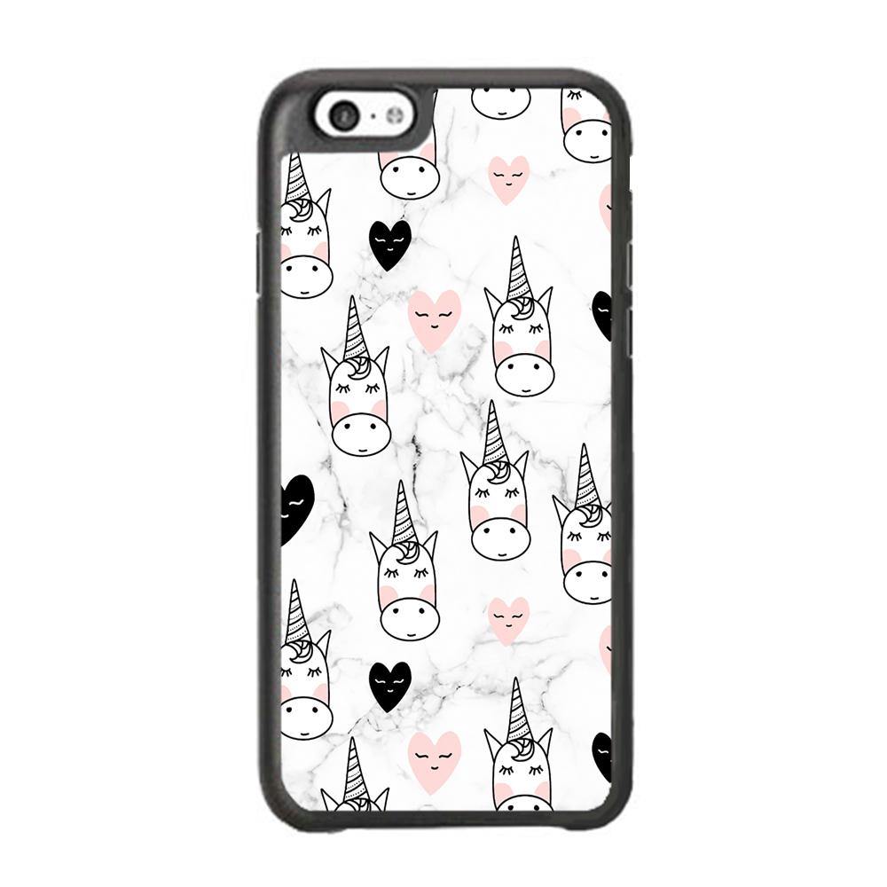 Unicorn Marble White iPhone 6 Plus | 6s Plus Case - ezzyst