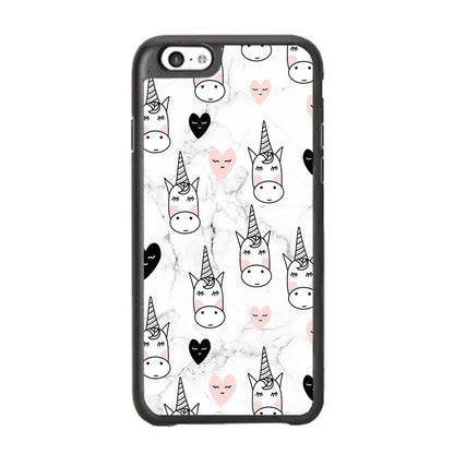 Unicorn Marble White iPhone 6 Plus | 6s Plus Case - ezzyst