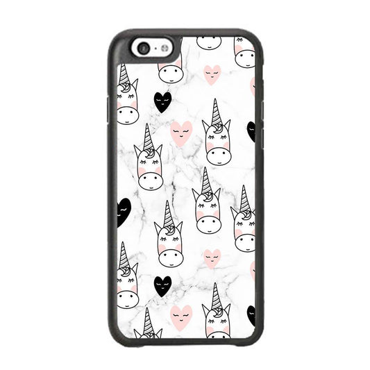 Unicorn Marble White iPhone 6 Plus | 6s Plus Case - ezzyst