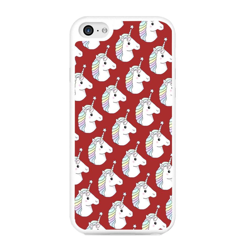 Unicorn Maroon Doodle iPhone 6 Plus | 6s Plus Case - ezzyst