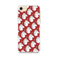 Unicorn Maroon Doodle iPhone 7 Case - ezzyst