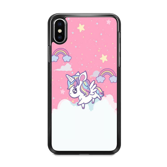 Unicorn Pink Cotton iPhone Xs Max Case - ezzyst