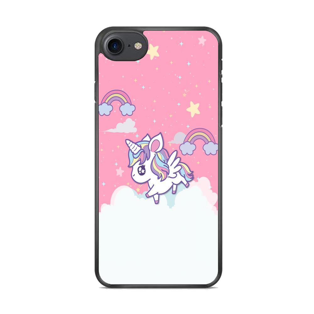 Unicorn Pink Cotton iPhone 8 Case - ezzyst