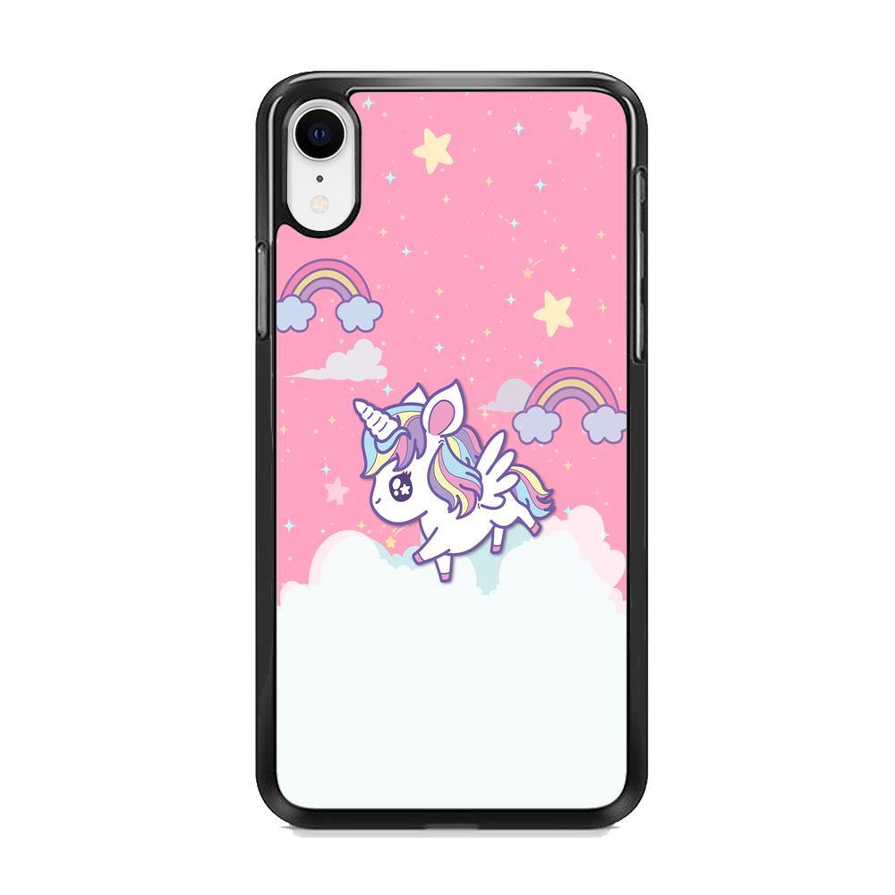 Unicorn Pink Cotton iPhone XR Case - ezzyst