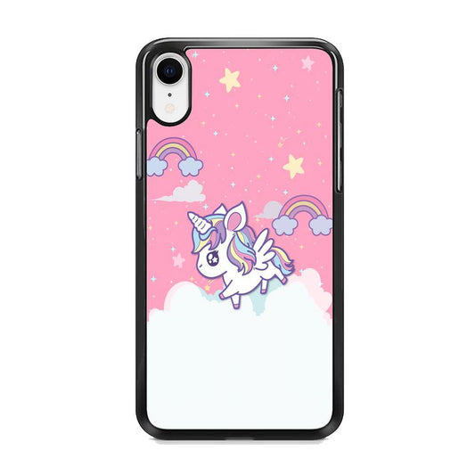 Unicorn Pink Cotton iPhone XR Case - ezzyst