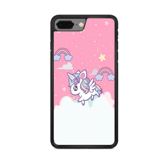 Unicorn Pink Cotton iPhone 8 Plus Case - ezzyst