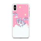 Unicorn Pink Cotton iPhone Xs Max Case - ezzyst