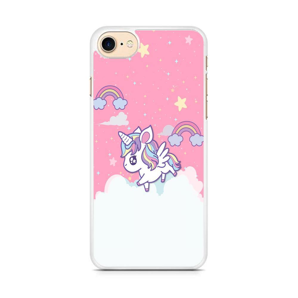 Unicorn Pink Cotton iPhone 8 Case - ezzyst