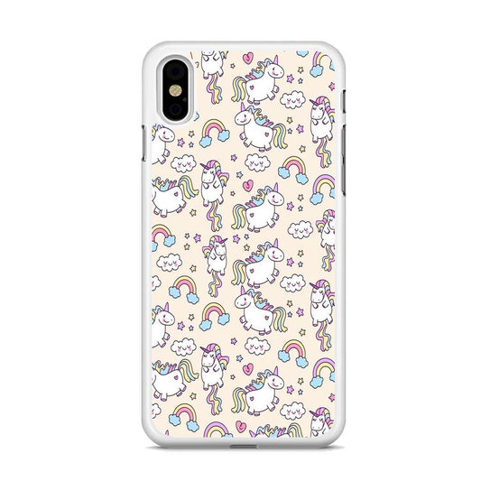 Unicorn Rainbow iPhone X Case - ezzyst