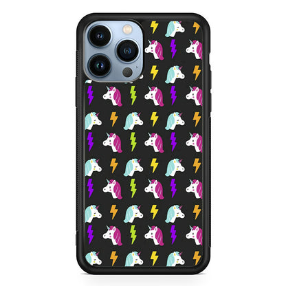 Unicorn Flash Grey iPhone 13 Pro Max Case