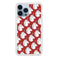 Unicorn Maroon Doodle iPhone 13 Pro Case