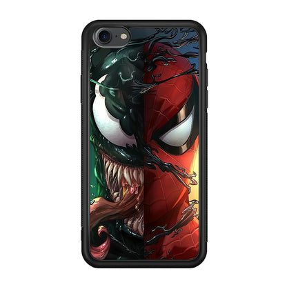 Venom Spiderman Half Face iPhone 7 Case