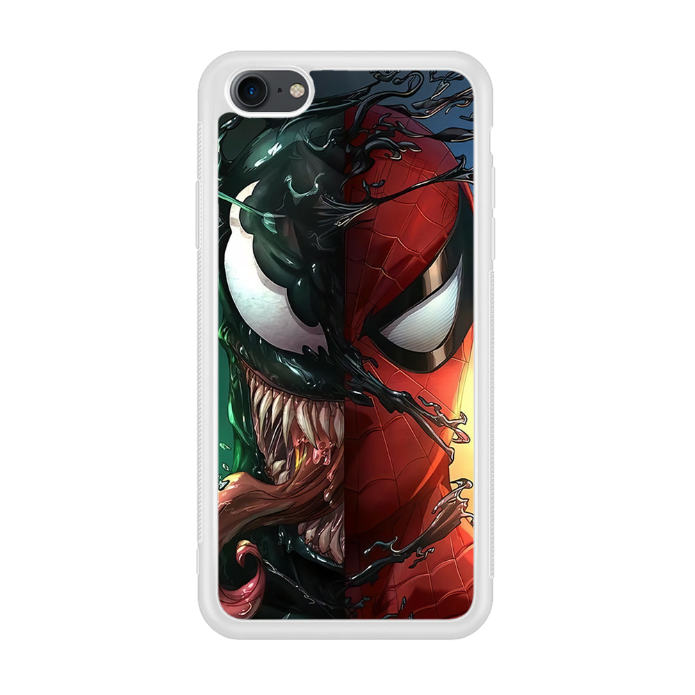 Venom Spiderman Half Face iPhone 7 Case