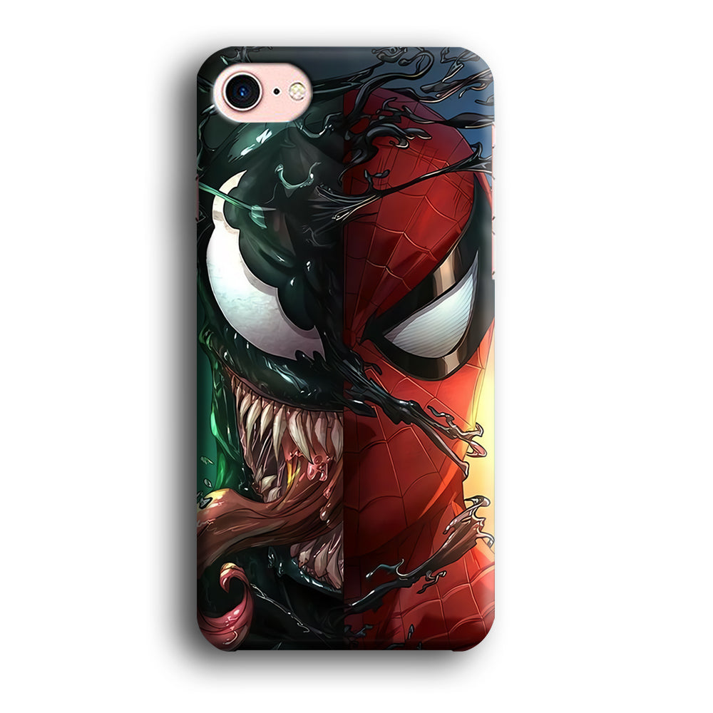 Venom Spiderman Half Face iPhone 7 Case