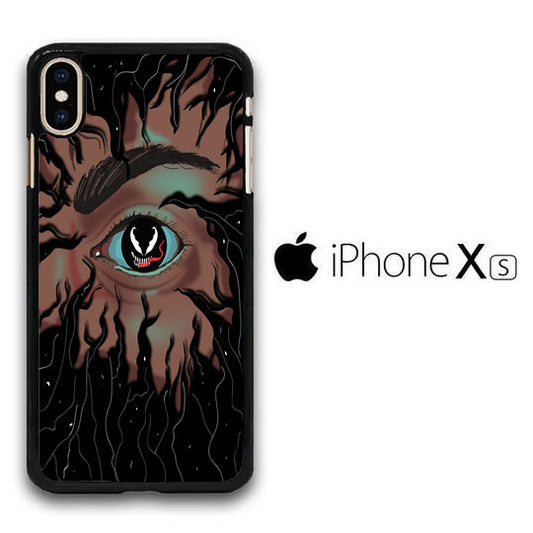Venom Eddie Eyes iPhone Xs Case