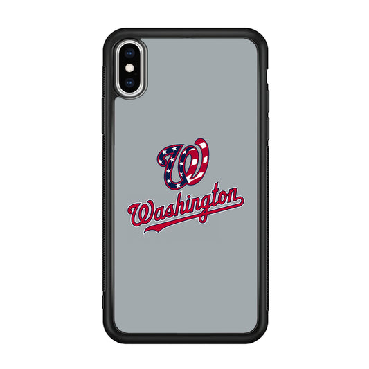 Washington Nationals Team iPhone X Case