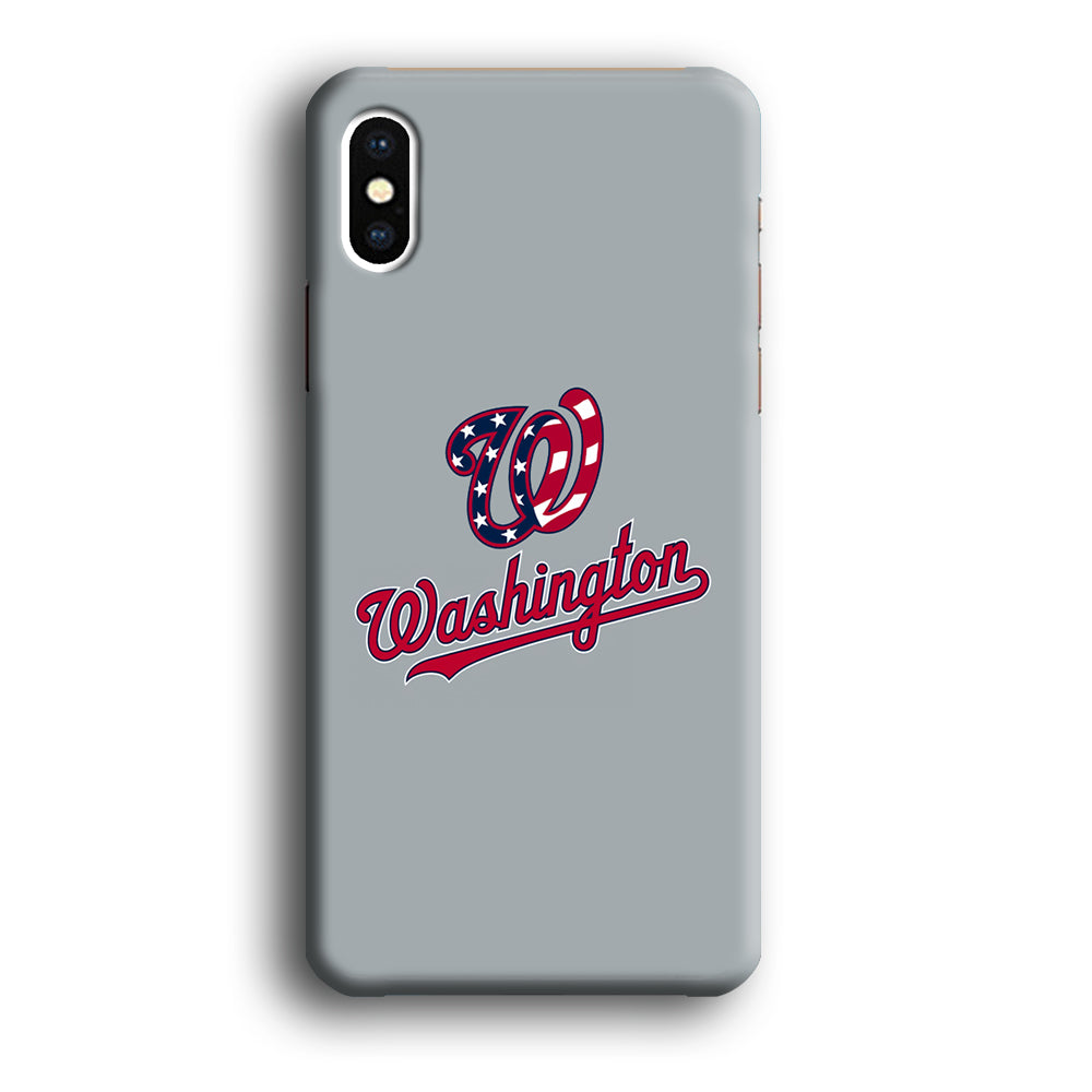 Washington Nationals Team iPhone X Case