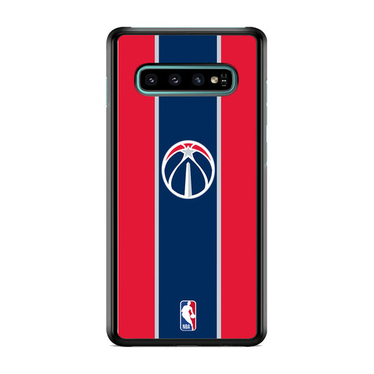 Washington Wizard Logo And Stripe Colours Samsung Galaxy S10 Plus Case