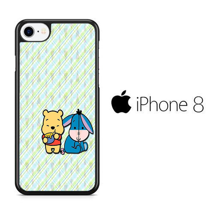 Winnie The Pooh And Eeyore iPhone 8 Case