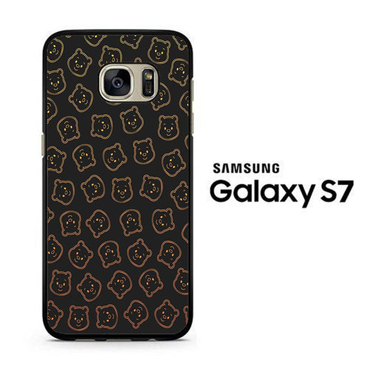 Winnie The Pooh Head Samsung Galaxy S7 Case