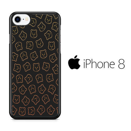 Winnie The Pooh Head iPhone 8 Case