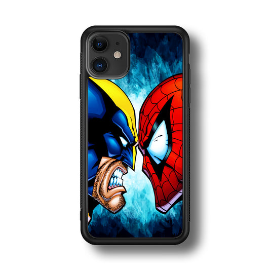 Wolverine X Spiderman iPhone 11 Case