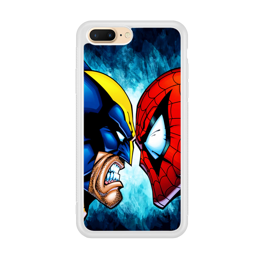 Wolverine X Spiderman iPhone 7 Plus Case