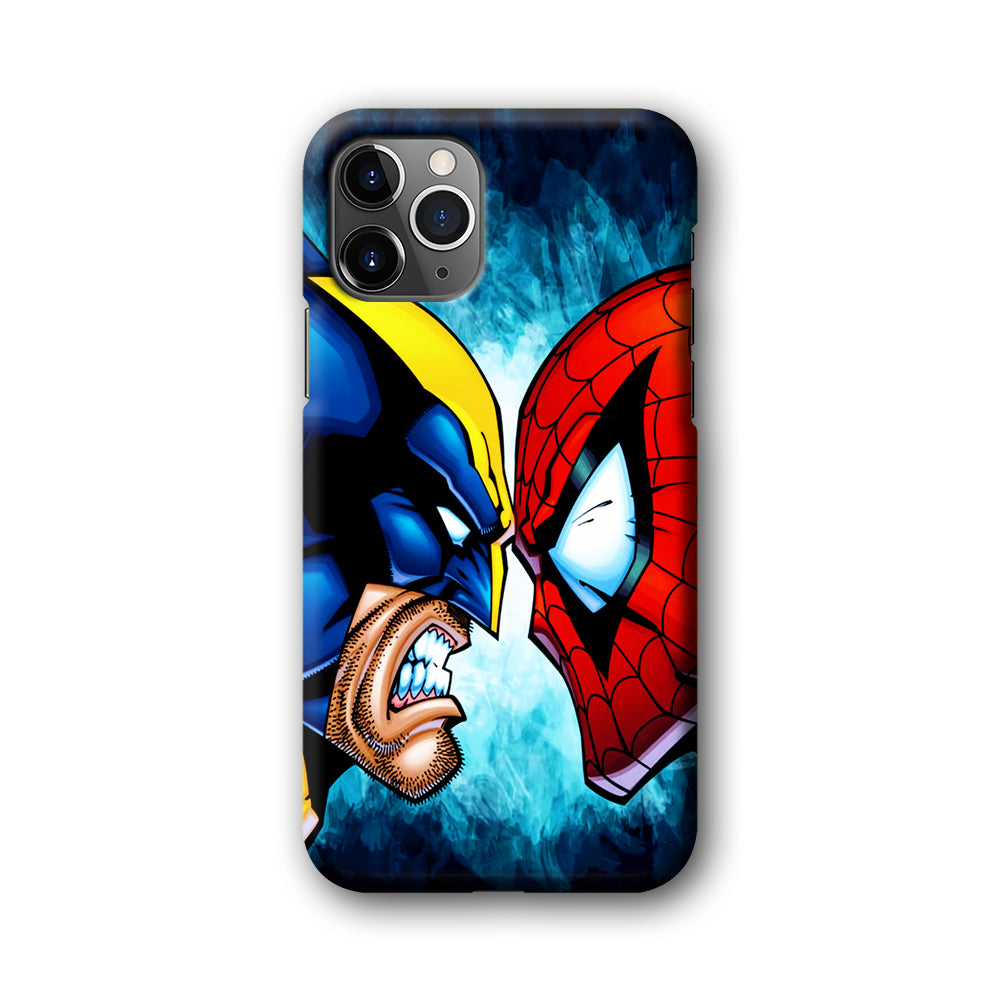 Wolverine X Spiderman iPhone 11 Pro Max Case