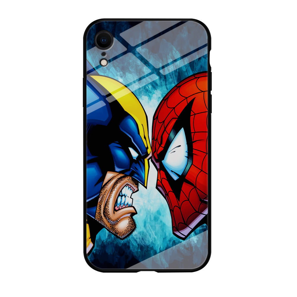 Wolverine X Spiderman iPhone XR Case