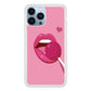Woman Lip And Lolipop Pink iPhone 13 Pro Max Case