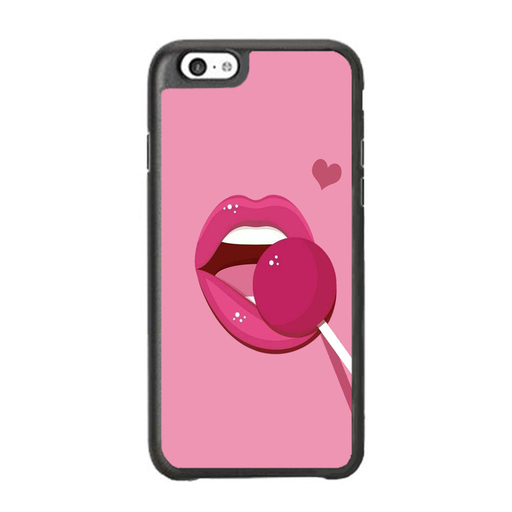 Woman Lip And Lolipop Pink iPhone 6 Plus | 6s Plus Case