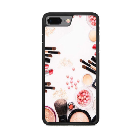 Woman Make Up Equipment Brush And Powder iPhone 8 Plus Case