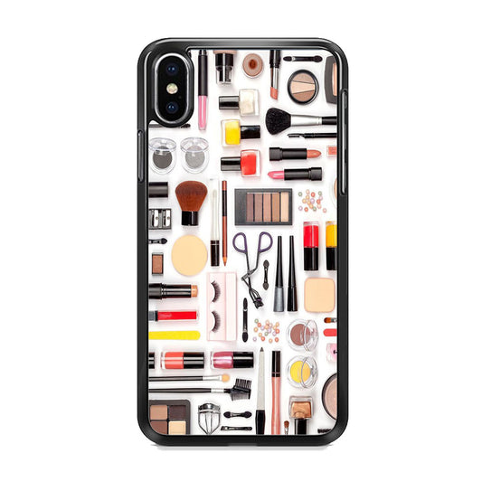 Woman Make Up Full Set iPhone X Case