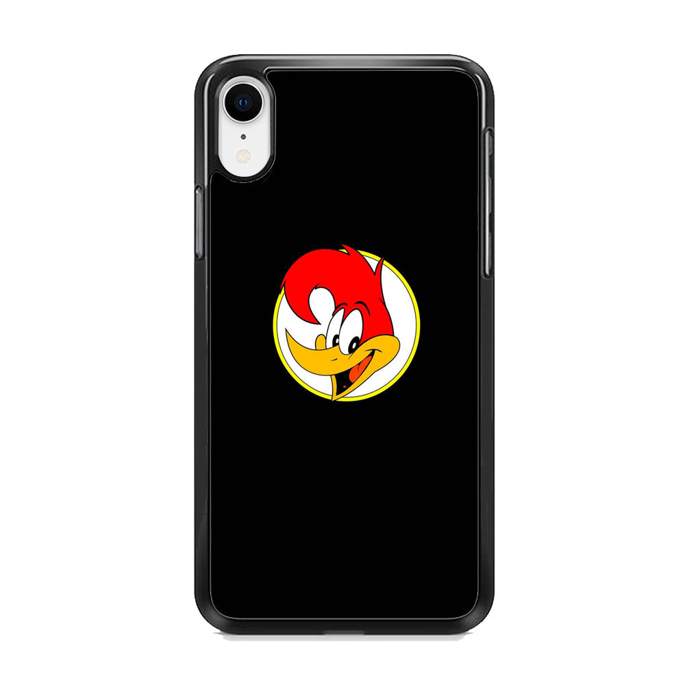 Woody Woodpecker Black Mascot iPhone XR Case