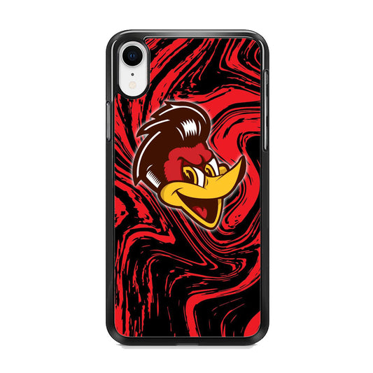 Woody Woodpecker Red Marble iPhone XR Case