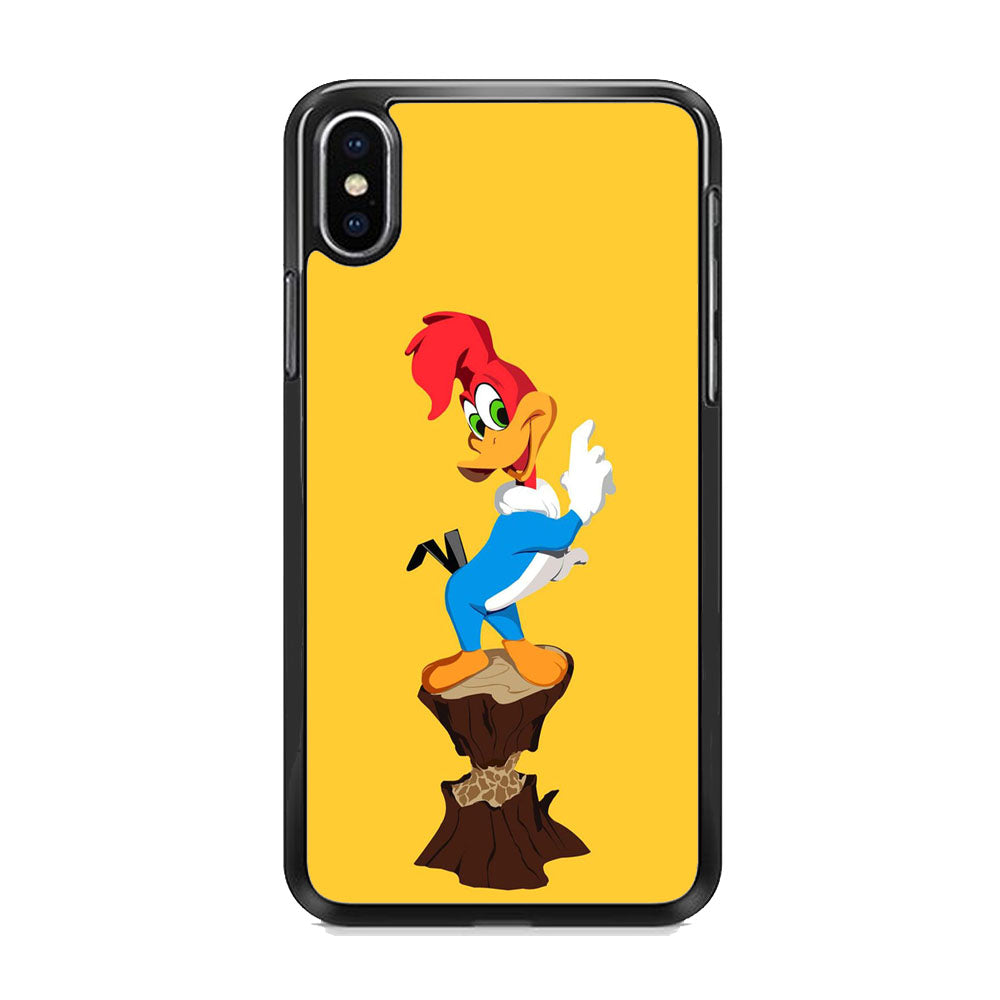 Woody Woodpecker Stand In The Wood iPhone X Case