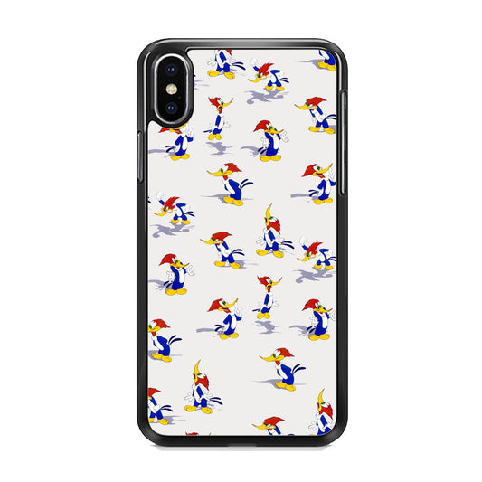 Woody Woodpecker Sticker Character iPhone X Case