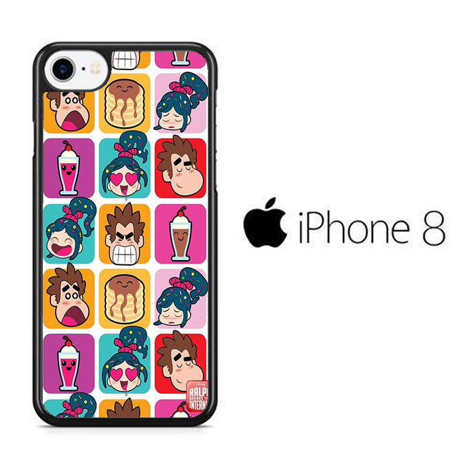 Wreck It Ralph Wallpaper iPhone 8 Case