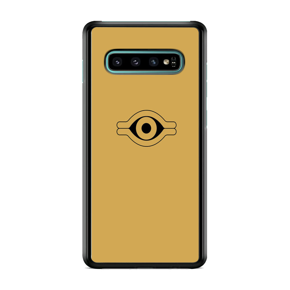 Yu Gi Oh Millenium Eye Gold Samsung Galaxy S10 Case