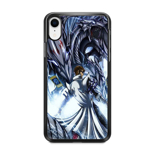 Yu Gi Oh Seto Kaiba Blue Eyes iPhone XR Case