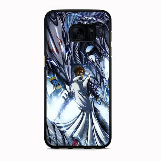 Yu Gi Oh Seto Kaiba Blue Eyes Samsung Galaxy S7 Edge Case