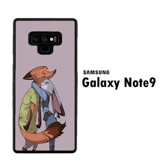 Zootopia Nick Love Hug Pose Samsung Galaxy Note 9 Case